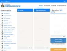 Tablet Screenshot of comune.chiesinauzzanese.pt.it